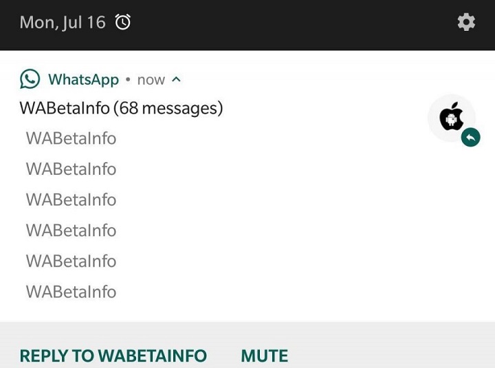 Imagen - WhatsApp permitirá silenciar conversaciones desde la barra de notificaciones
