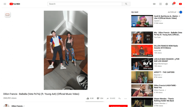 Imagen - YouTube ya se adapta a vídeos verticales y 4:3 en su versión de escritorio