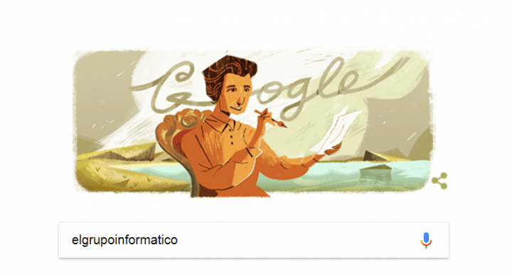 Imagen - Google dedica un Doodle a la poeta Carmen Conde