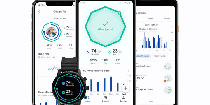 Google Fit añade "puntos de corazón" y compatibilidad con otras apps de fitness