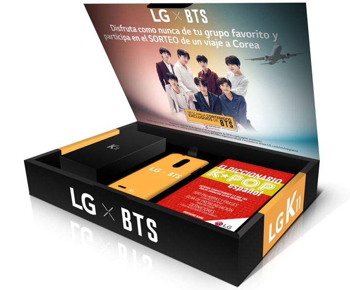Imagen - LG K11 edición BTS llega a Vodafone para los fans del K-pop