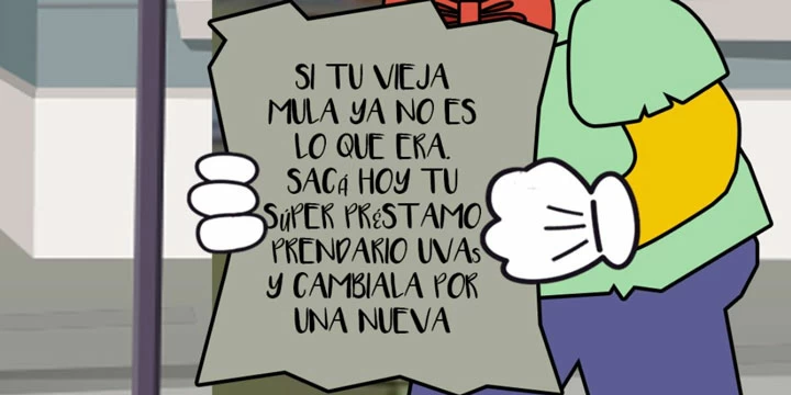 "Mi vieja mula ya no es lo que era", el mensaje que Banco Santander envió a sus clientes