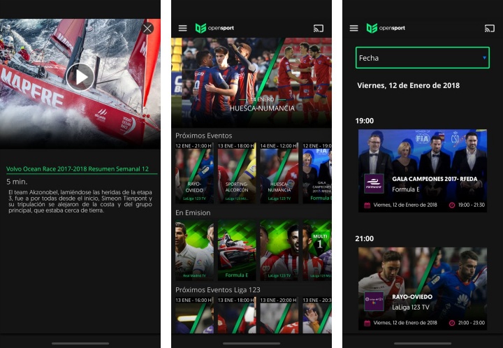Imagen - Opensport ofrecerá online La Liga, la Champions y el resto de fútbol en 2018/2019