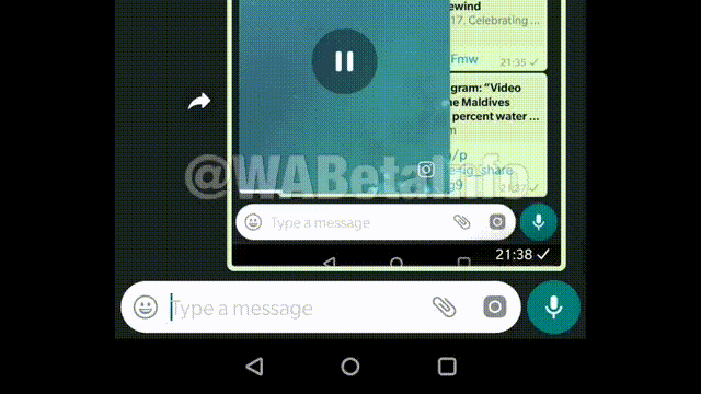 Imagen - WhatsApp añadirá PiP en Android: vídeos de YouTube e Instagram en una ventana flotante