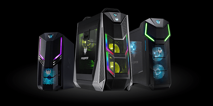 Predator Orion 9000, 5000 y 3000, los nuevos ordenadores gaming con hasta Intel Core i9