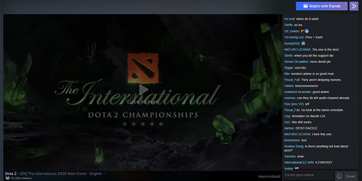 Steam TV, la alternativa a Twitch para ver gameplays de juegos