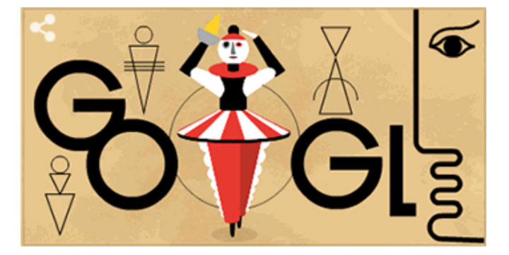 Google dedica un Doodle al artista Oskar Schlemmer