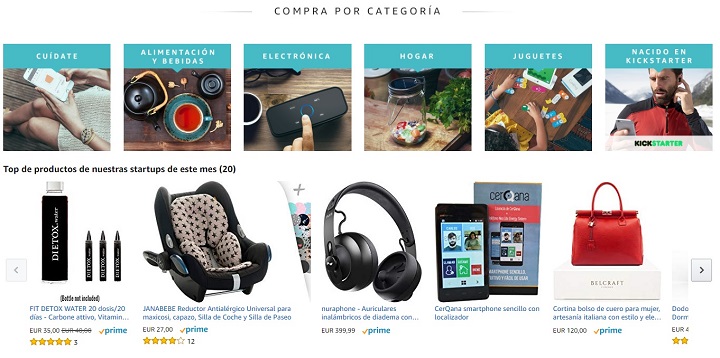 Imagen - Amazon abre Launchpad, una sección con productos innovadores de startups