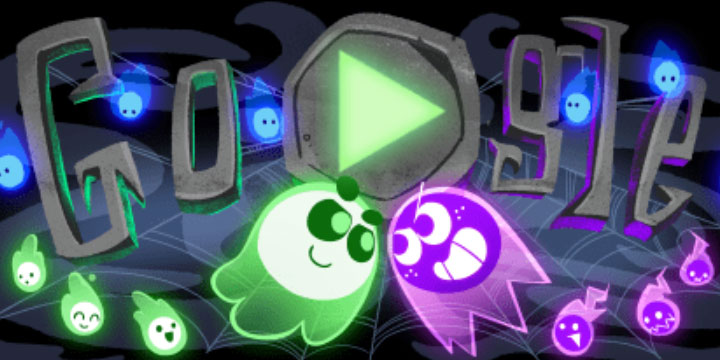 Google lanza un Doodle por Halloween con un juego online competitivo