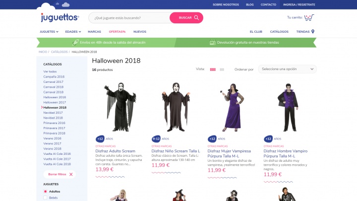 Imagen - 7 tiendas online donde comprar disfraces para Halloween