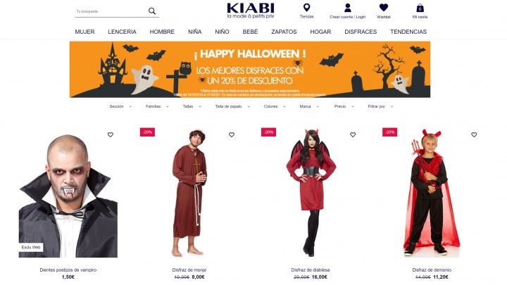 Imagen - 7 tiendas online donde comprar disfraces para Halloween