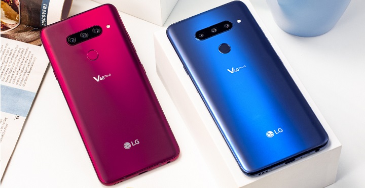 LG V40 ThinQ es oficial: triple cámara principal y doble cámara selfie