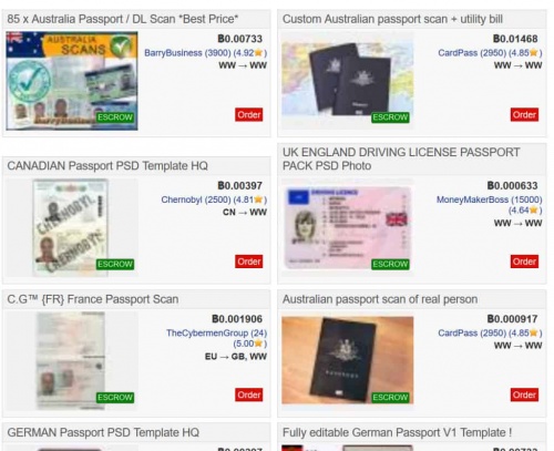 Imagen - Venden copias de pasaportes de españoles en la Deep Web por menos de 10 euros