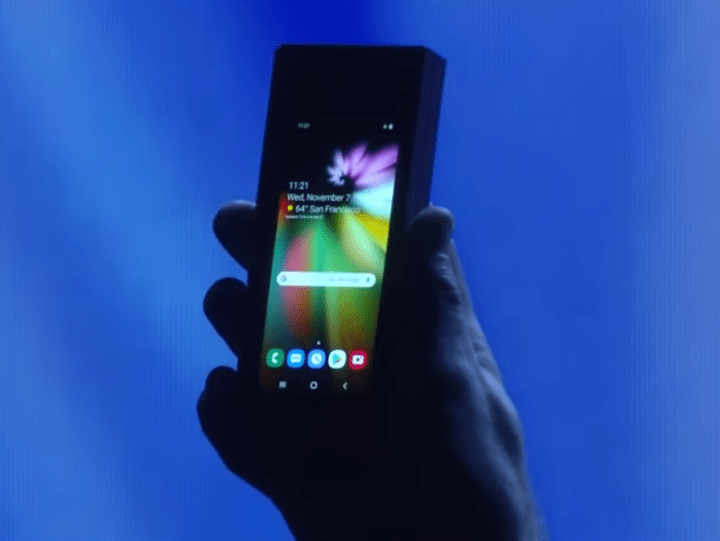Imagen - Infinity Flex, presentada la pantalla del smartphone flexible de Samsung