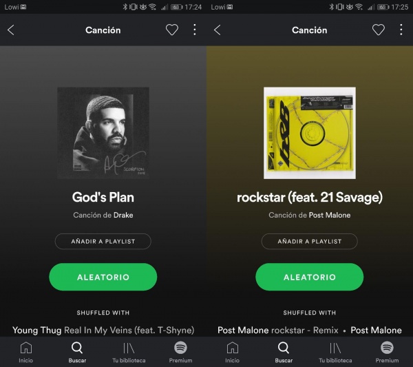Imagen - Estas son las canciones más escuchadas en Spotify de 2018