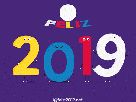 Imagen - 20 GIFs para felicitar el 2019 por WhatsApp