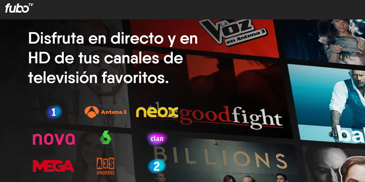 FuboTV llega a España: televisión online con Movistar Series por 4 euros