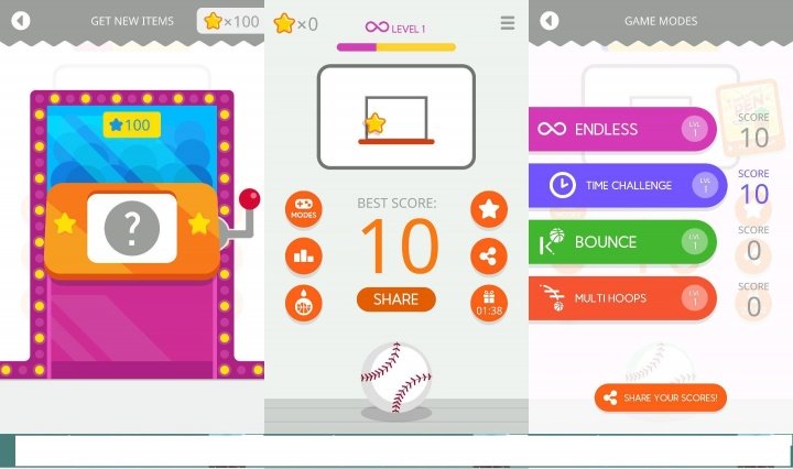 Imagen - Ketchapp Basketball, un simple juego de canastas para Android