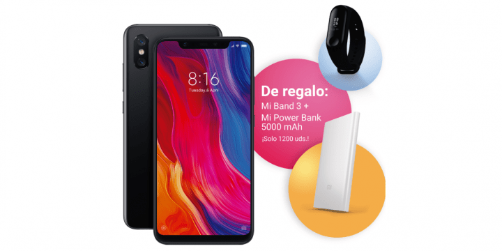 Vodafone lanza un pack con el Xiaomi Mi 8, la pulsera Mi Band 3 y la batería Mi Power Bank
