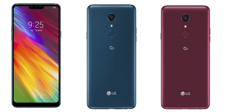 Imagen - LG Q9, el nuevo smartphone de gama media con notch y pantalla de 6,1 pulgadas