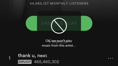 Imagen - Spotify ya permite bloquear a los artistas que no nos gusten