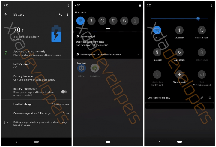 Imagen - Android Q tendrá un tema oscuro completo, modo escritorio y permisos mejorados en las apps