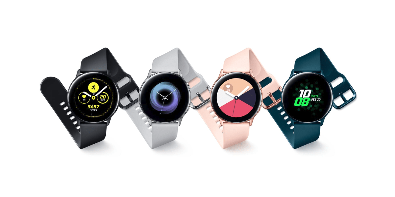 Galaxy Watch Active: esfera de 40 mm, resistencia al agua y batería para 2 días