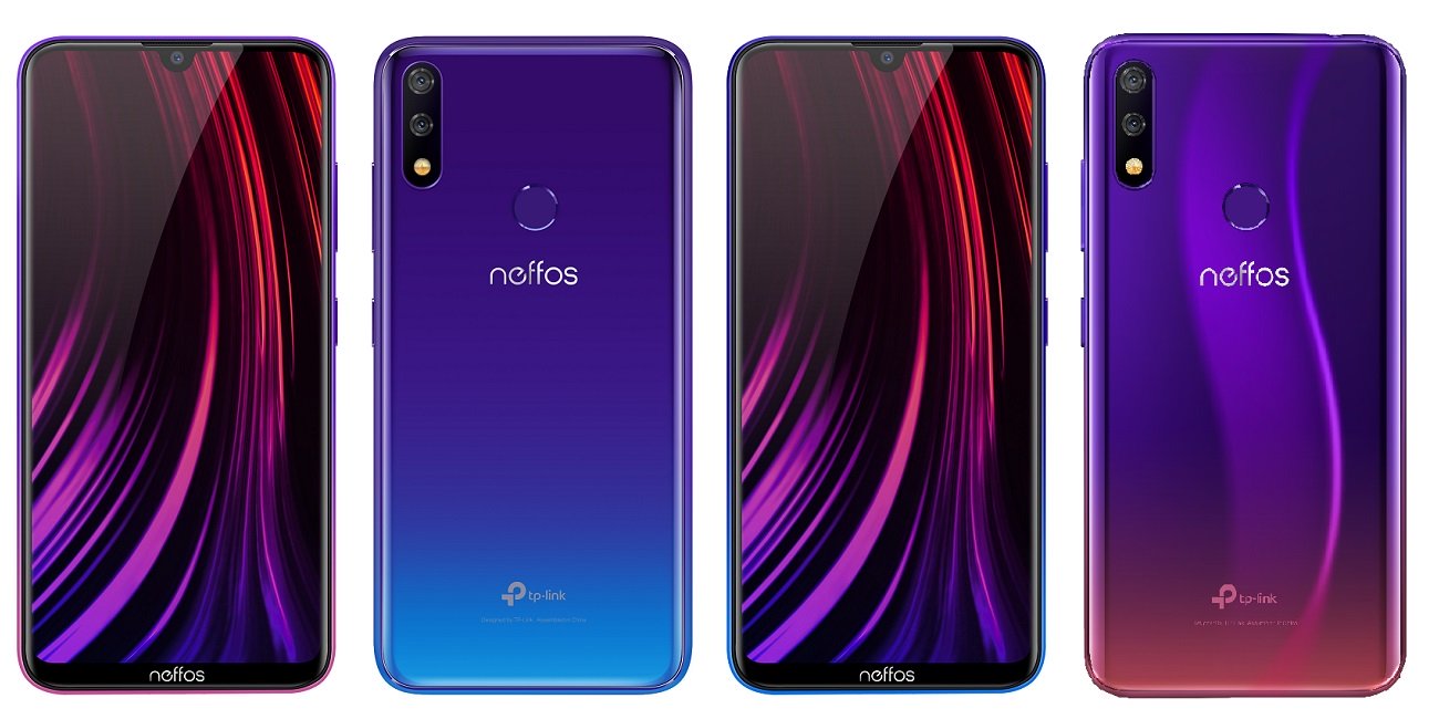 Neffos X20 y X20 Pro, los smartphones con mini notch y 4.100 mAh de batería de TP-Link