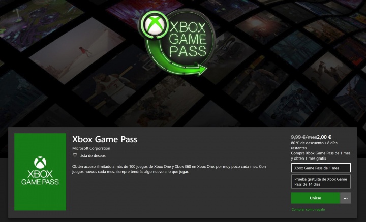 Imagen - Oferta: 2 meses de Xbox Game Pass o Live Gold por 2 euros
