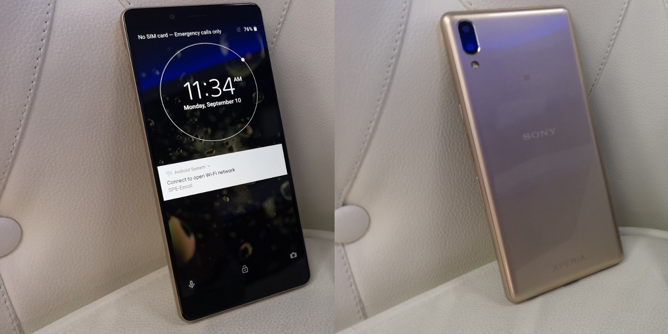 Sony Xperia L3 es oficial con cámara principal dual y 3.300 mAh de batería