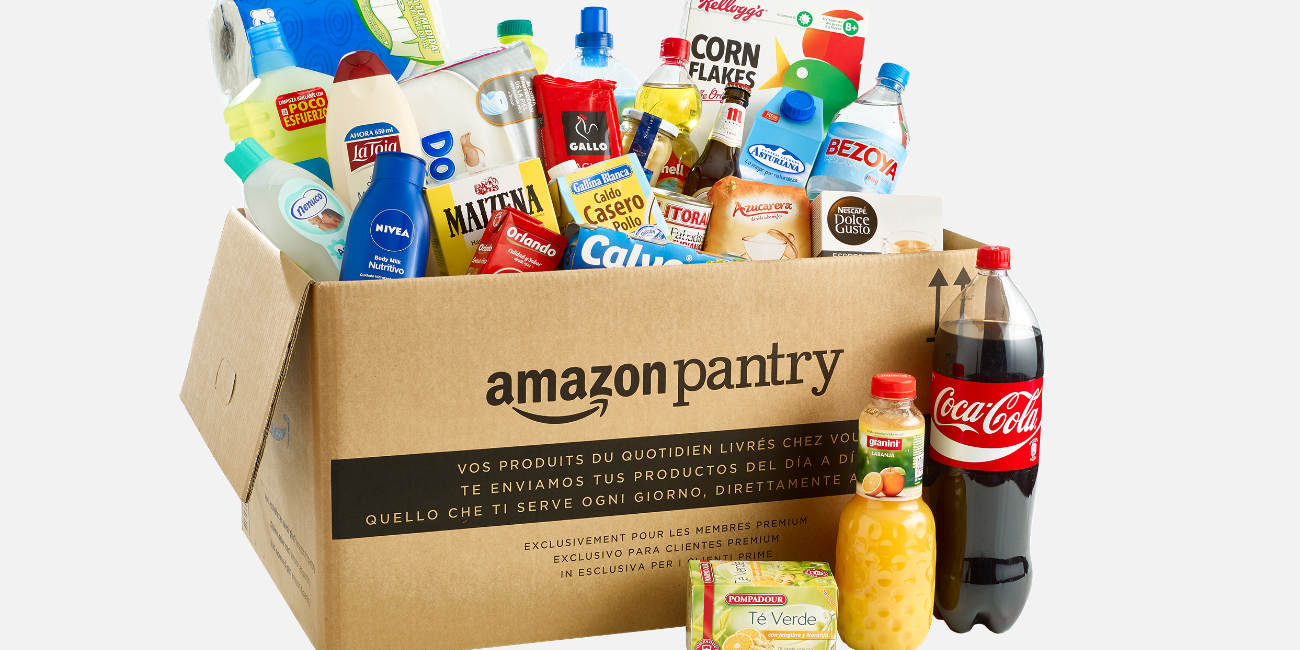 Amazon Pantry cambia de precios: 5 euros de envío sin límite de cajas