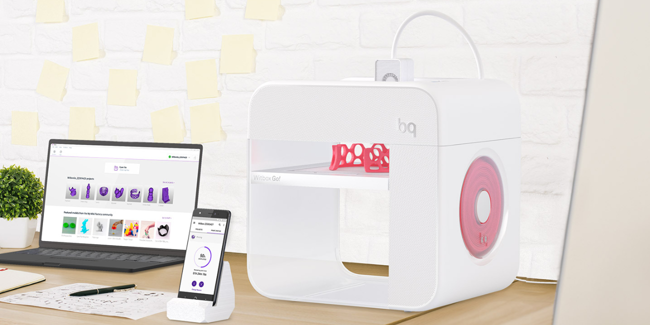 BQ dejará de vender móviles: se centra en impresoras 3D, robótica e ingeniería