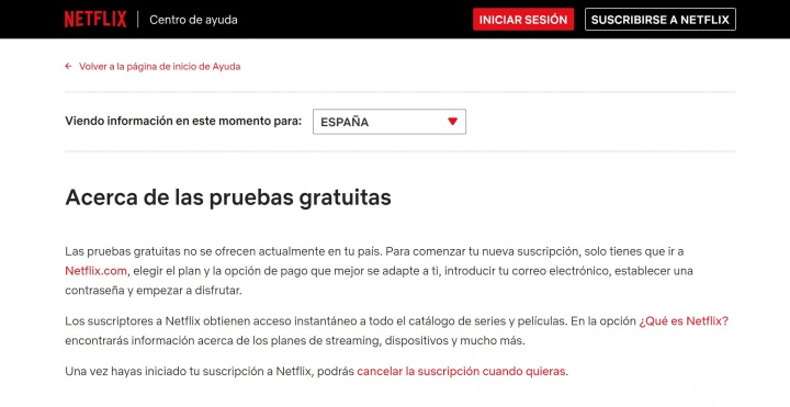 Imagen - Netflix ya no ofrece el mes de prueba gratis