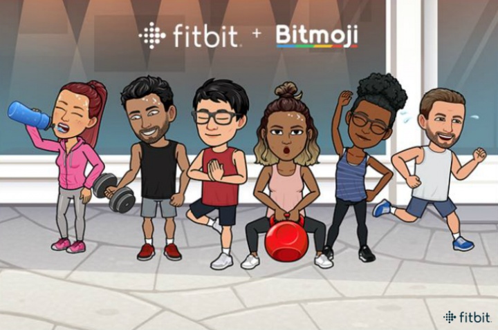 Imagen - Fitbit añade los emojis personalizados de Bitmoji a la esfera de sus smartwatches