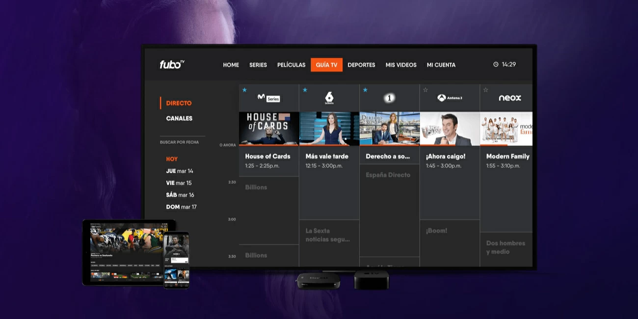 FuboTV ya disponible: TDT en streaming, Movistar Series y Juego de Tronos desde 2,99 euros