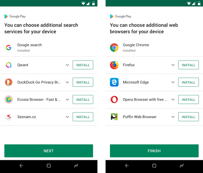 Imagen - Android ofrecerá buscadores y navegadores alternativos