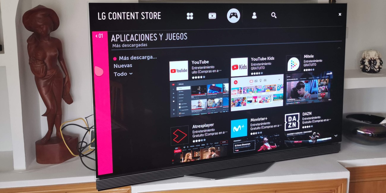 Mitele Plus llega a los televisores LG con webOS