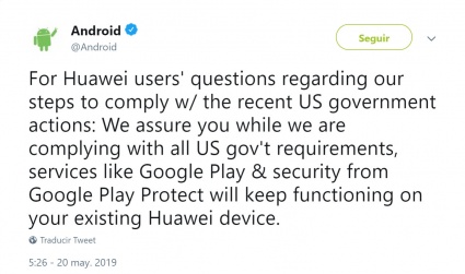 Imagen - Google confirma que los Huawei actuales mantendrán Google Play