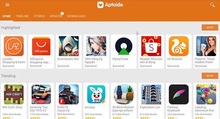 Imagen - Aptoide podría ser la tienda de apps de Huawei