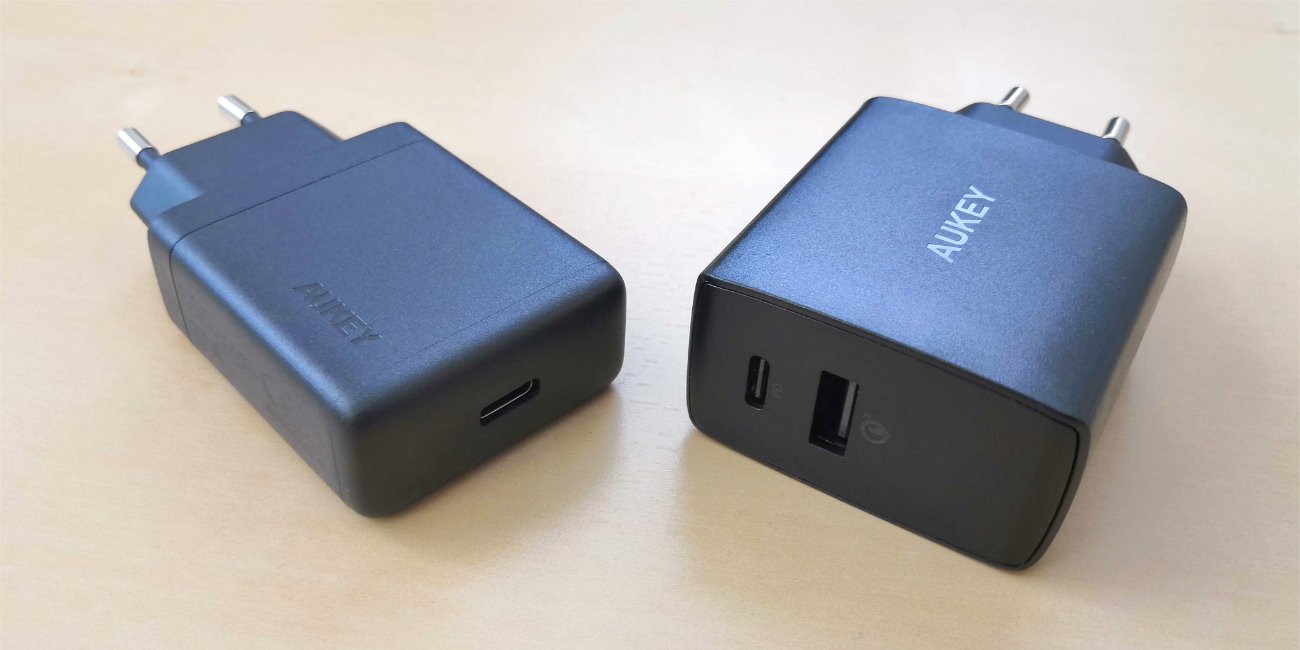 Aukey PA-Y17 y PA-Y20, cargadores rápidos y compactos para Android, iPhone y otros