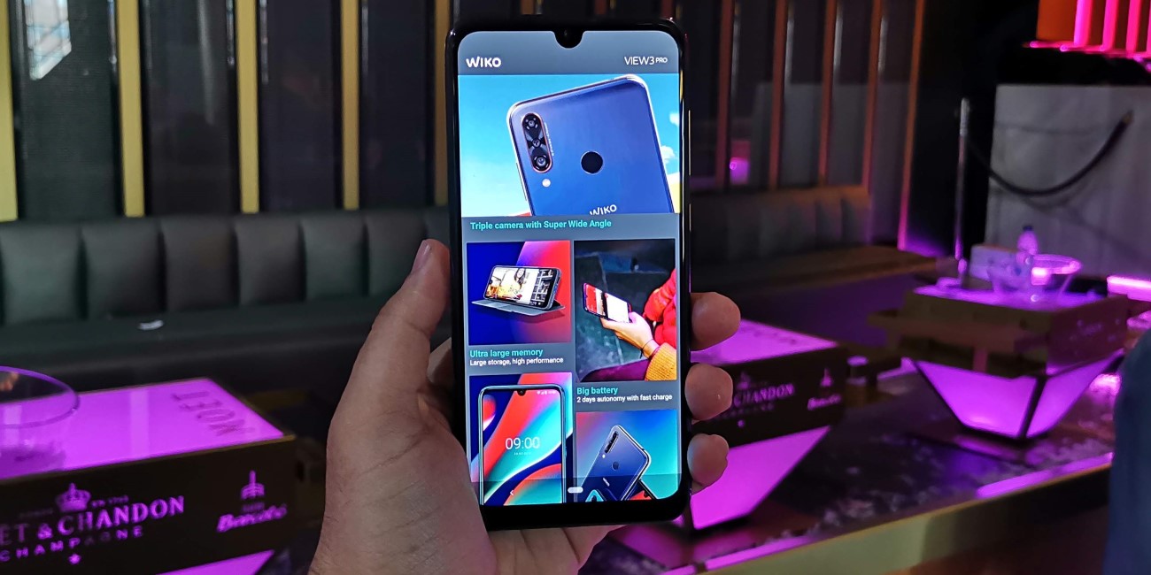 Wiko View 3 y View 3 Pro llega a España: triple cámara, mini notch y batería de 4.000 mAh
