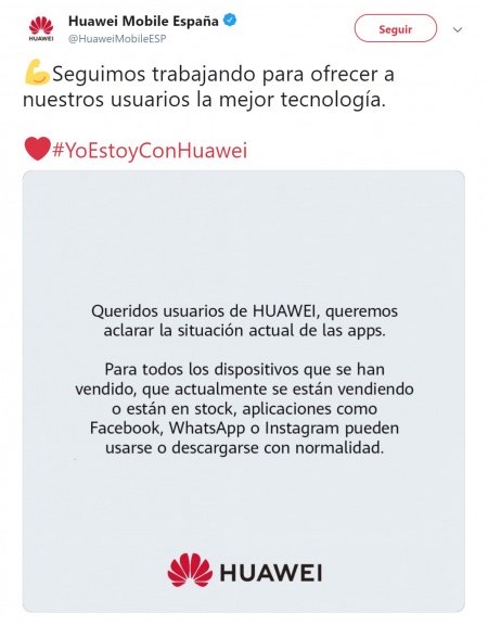 Imagen - Huawei no podrá preinstalar Facebook, WhatsApp ni Instagram por el bloqueo