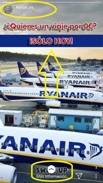 Imagen - Cuidado con el viaje que regala Ryanair en Instagram