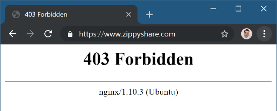 Imagen - Zippyshare deja de funcionar en España