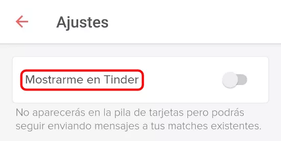 Cómo pausar la cuenta de Tinder Cómo pausar la cuenta de Tinder