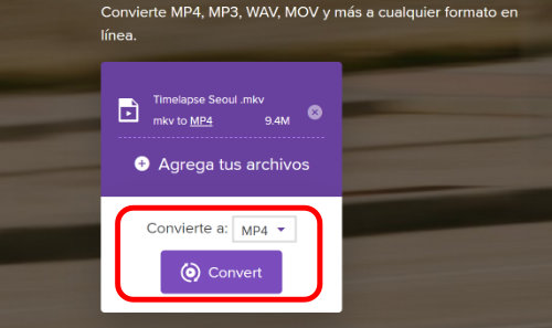 Imagen - Cómo convertir vídeos en formato MKV a MP4