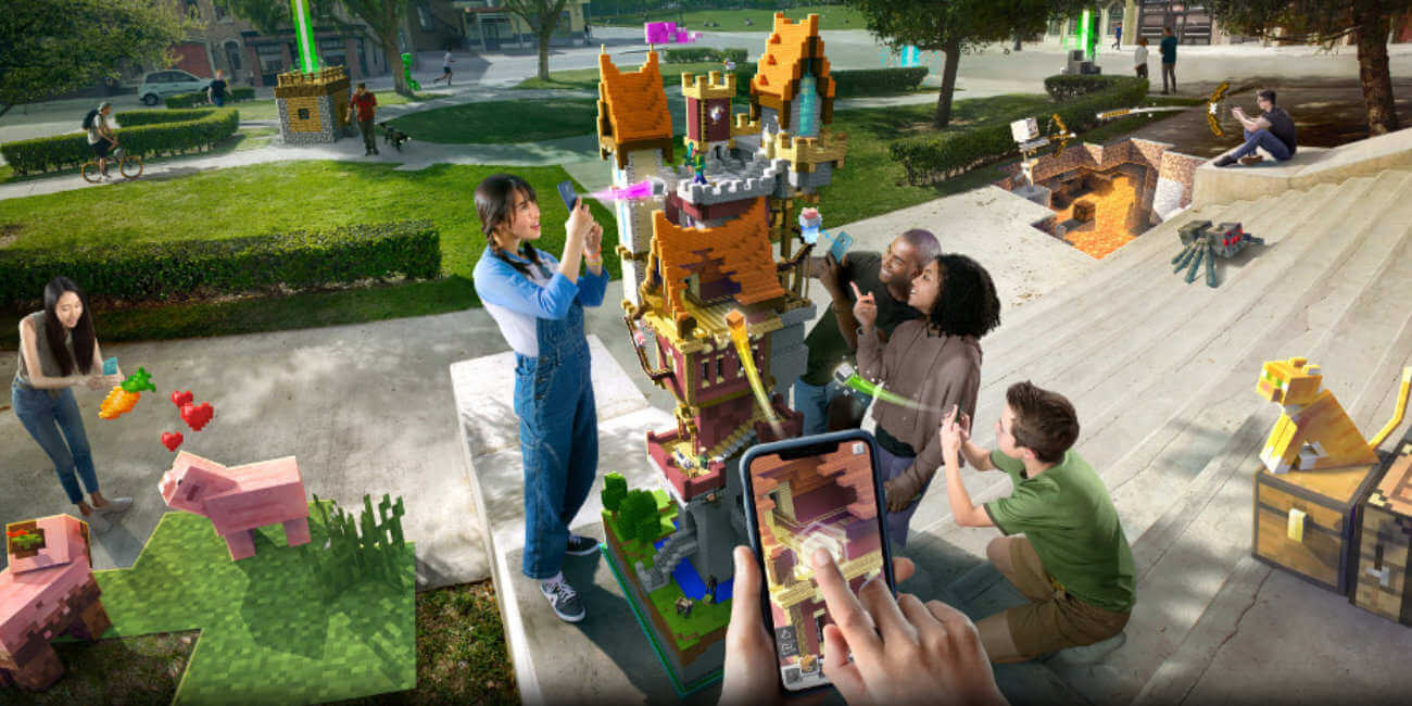 Regístrate ya en la beta de Minecraft Earth para Android