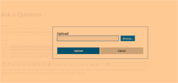 Imagen - Windows 10 se ve &quot;naranja&quot; por un fallo en la actualización KB4512941