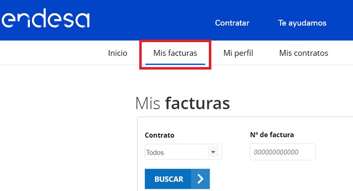 Cómo consultar las facturas de Endesa online