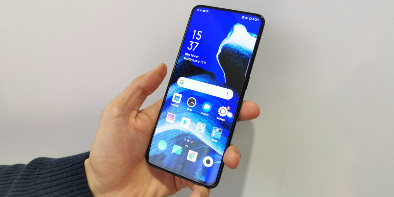 Oppo Reno 2: 4 cámaras, sensor de huellas en pantalla y diseño "aleta de tiburón"